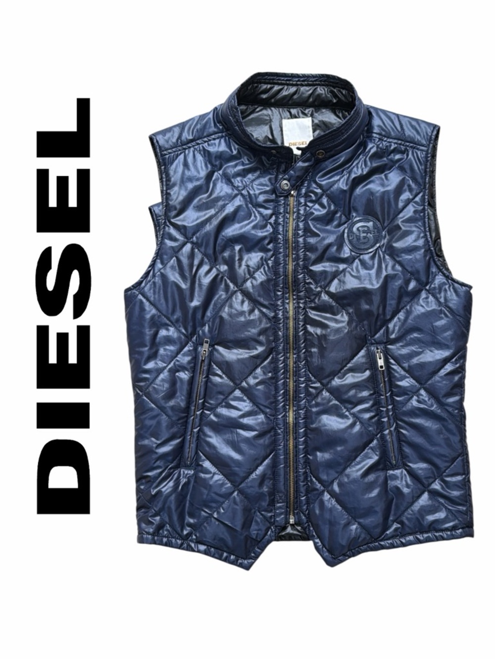 Diesel VINTAGE Quilted Puffer Vest
